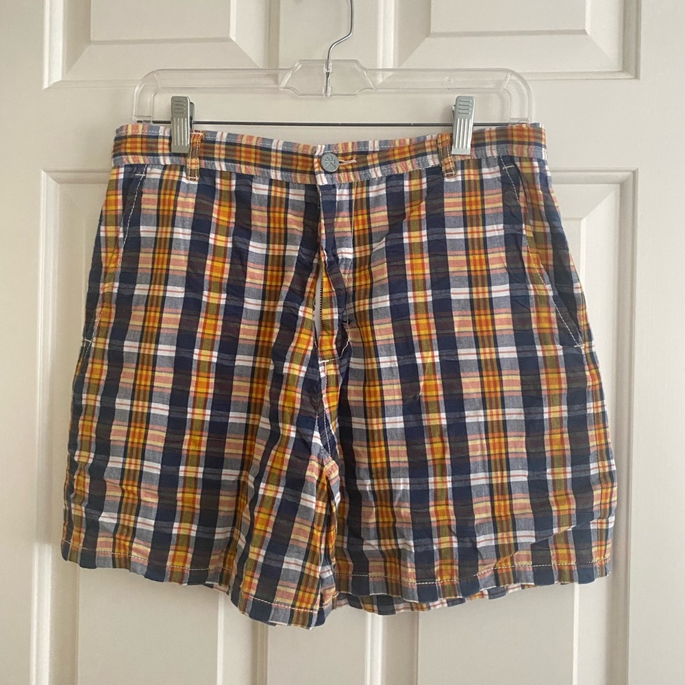 Vintage Calvin Klein Plaid Shorts